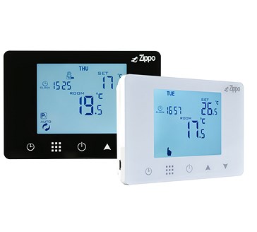 DUO - Weekly chronotermostat with large display and wall mounted